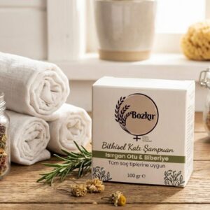 Bitkisel Katı Şampuan (Isırgan Otu ve Biberiye)